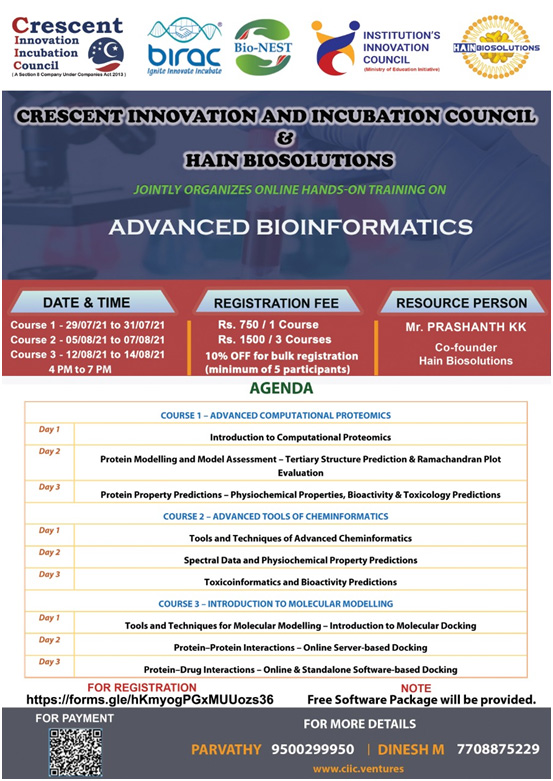 Advanced Bioinformatics